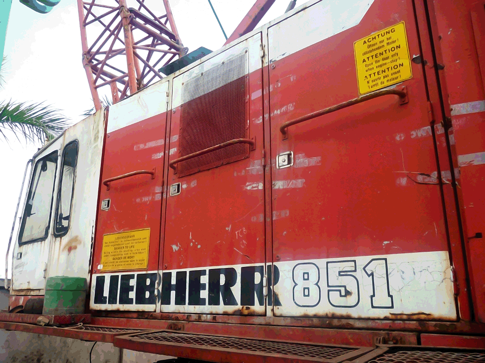 Crawler Crane Liebherr HS851